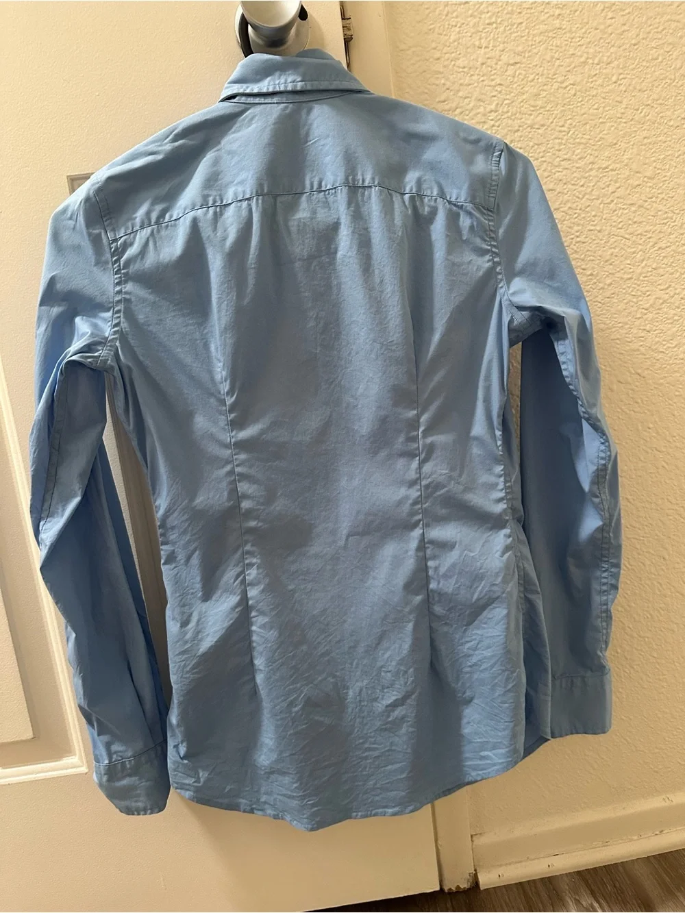 Polo by Ralph Lauren Light Blue Boys Slim Fit Dress Shirt